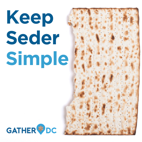 Keep Seder Simple: FAQs for Your Virtual Passover | GatherDC