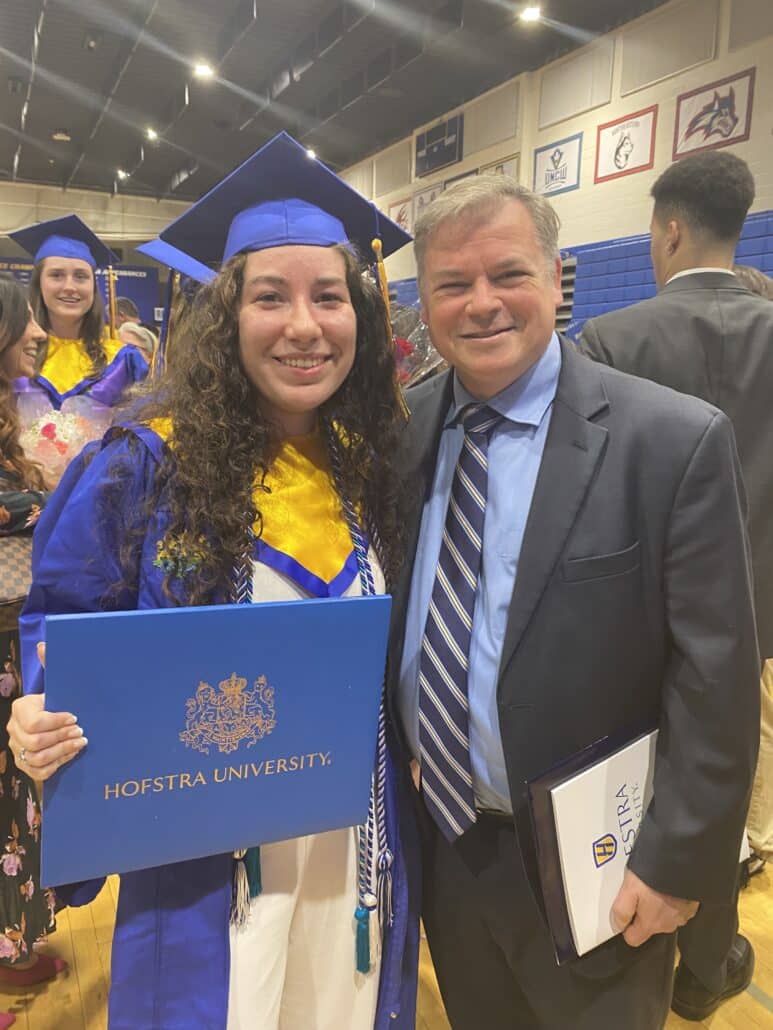 Shannon at graduation from college.