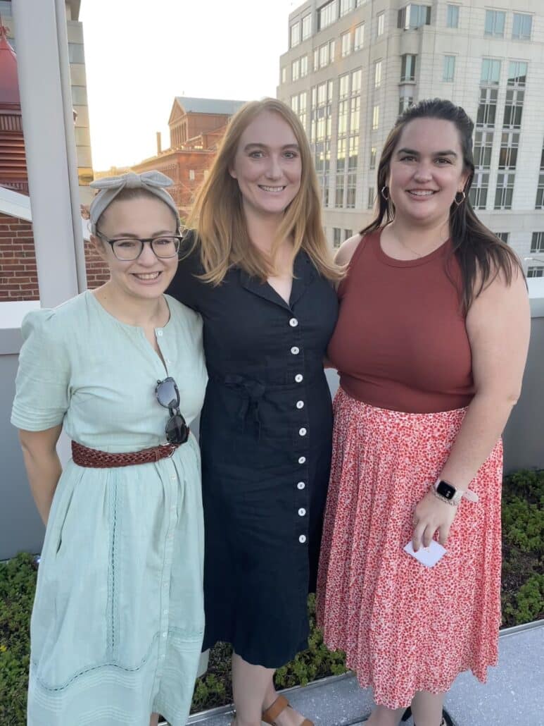 Sara and friends.