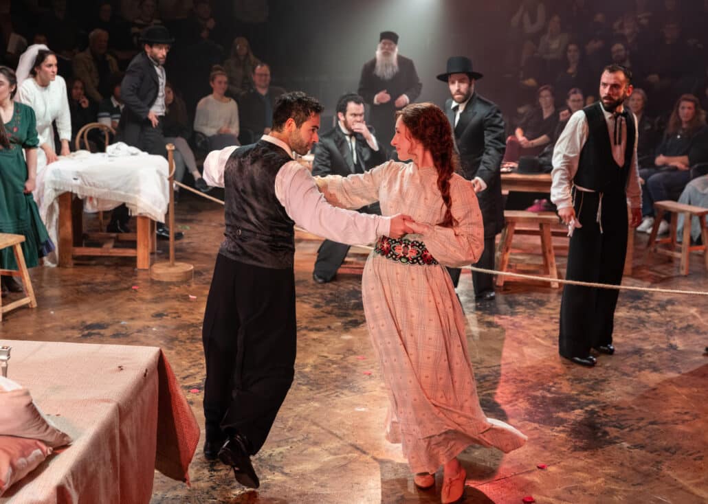 Lily onstage in Fiddler.