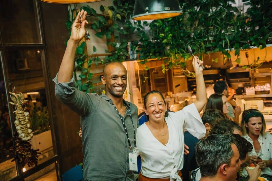 Debra giving a presentation.