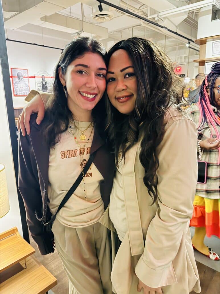 Dee and artists from Spirit of Humanity.