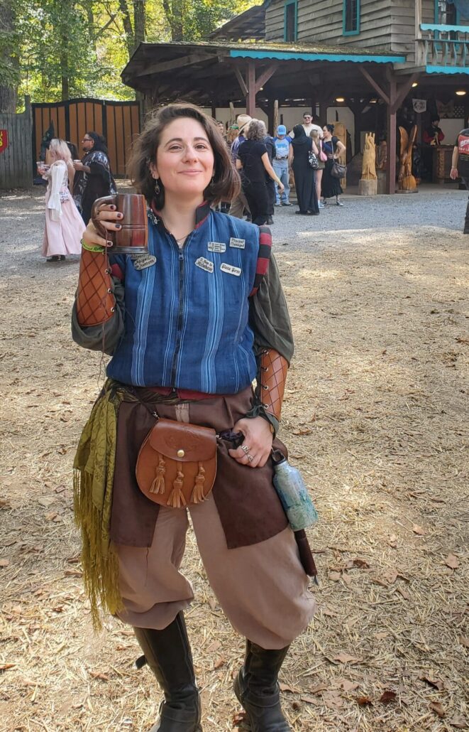 Avrah at the Ren Faire.