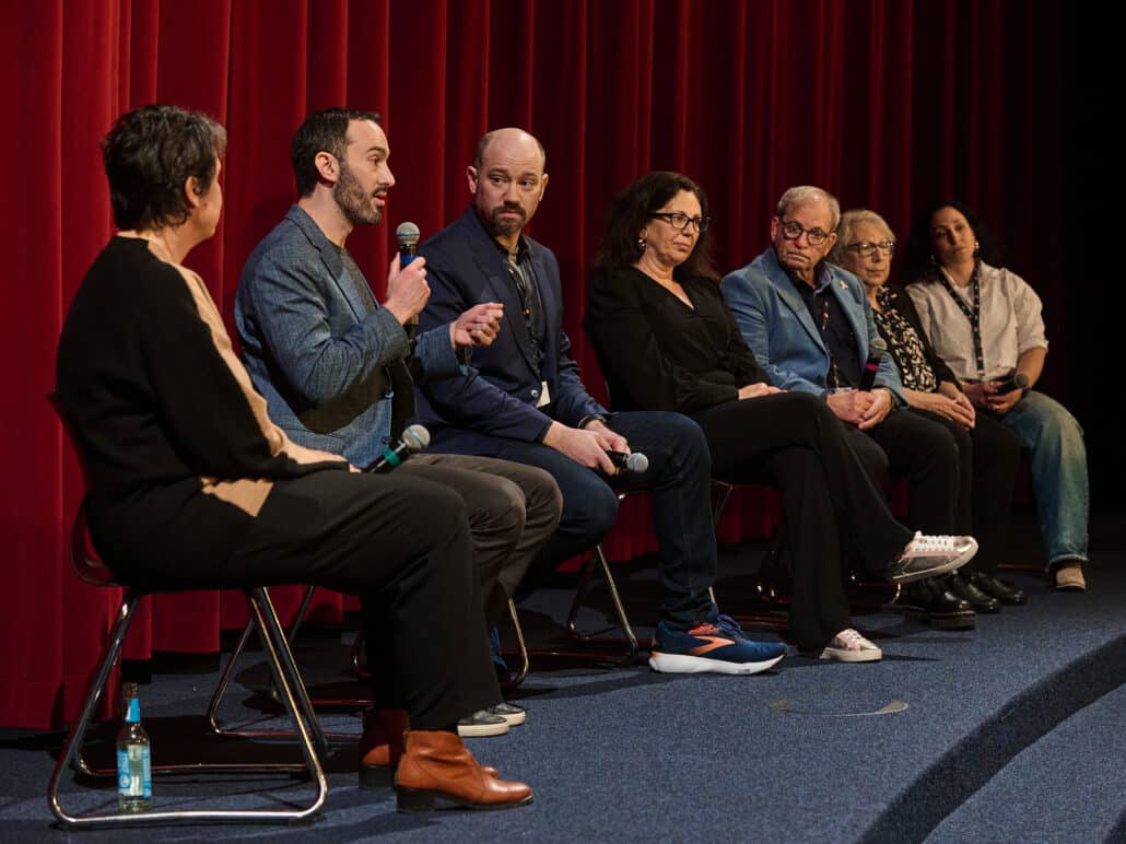 Brandon speaks on a panel.