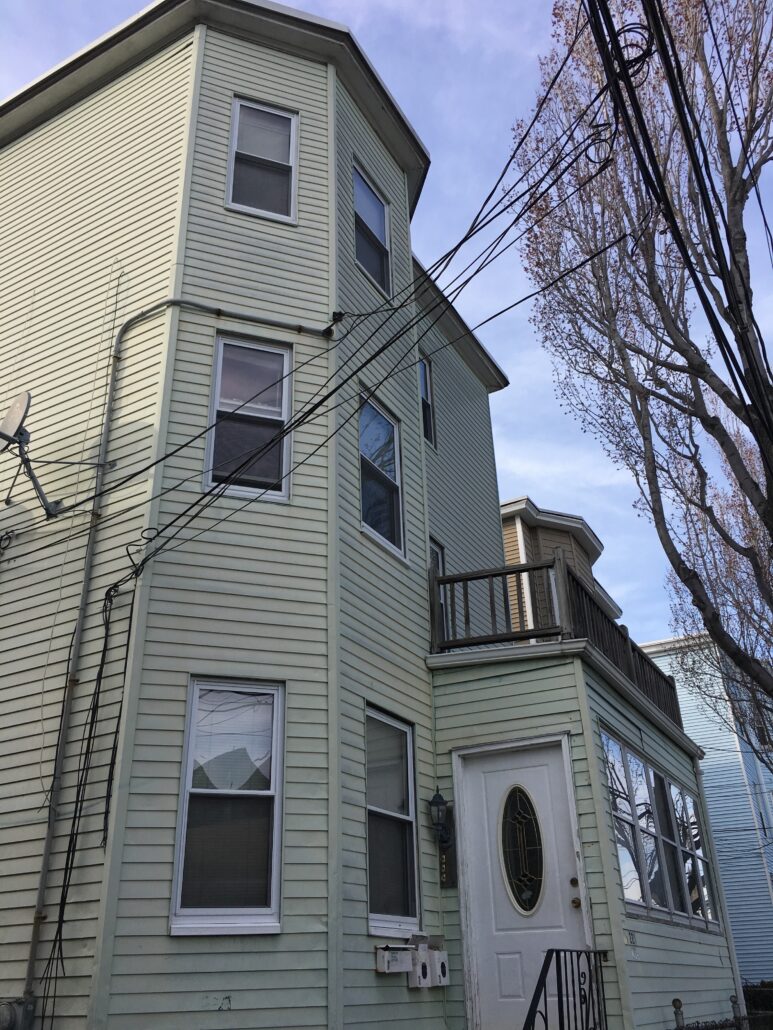 Amalia's first apartment in Boston.
