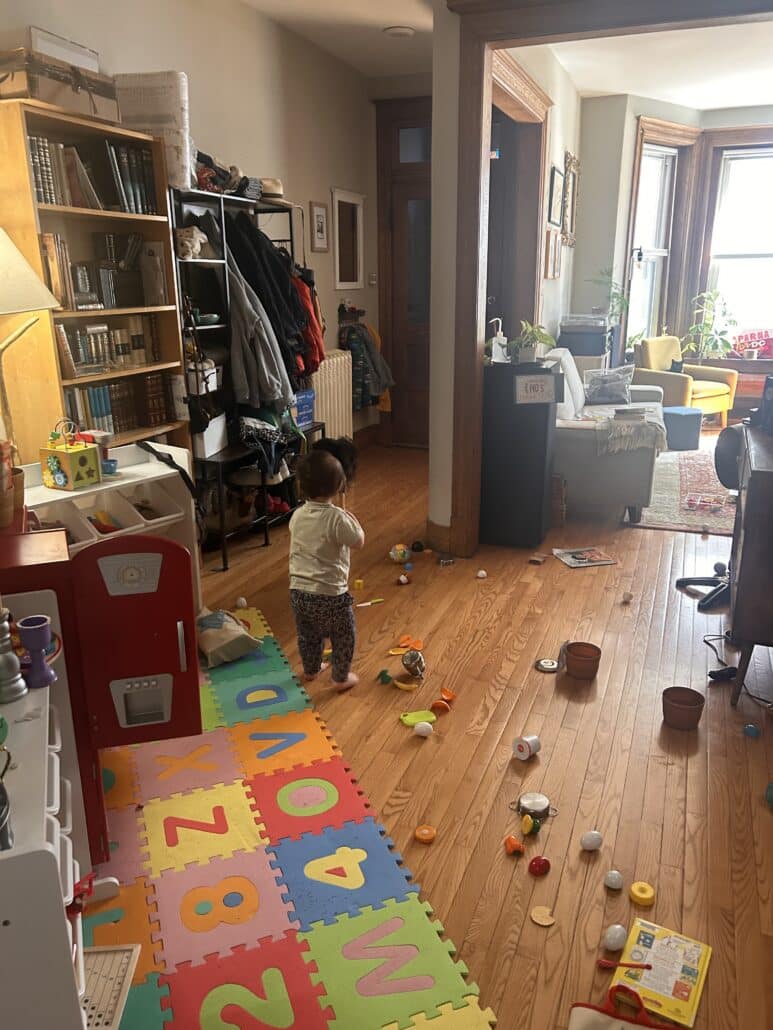 Cleaning for Pesach.