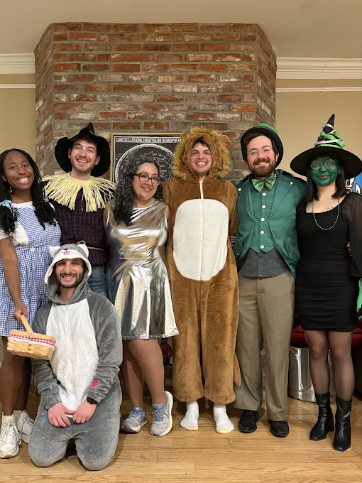 Daniel and friends as Wicked characters for Halloween.