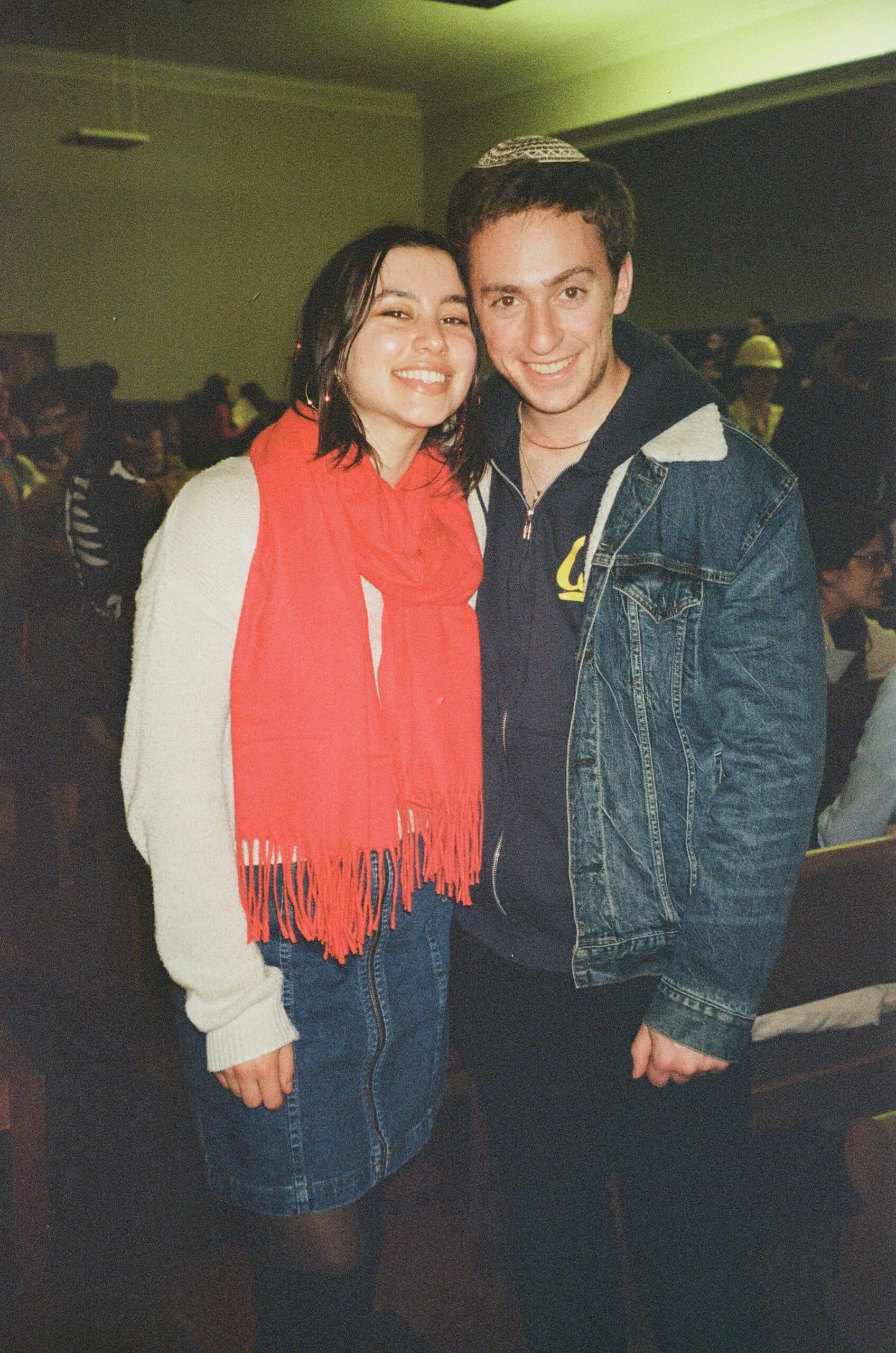 Matt and his girlfriend.