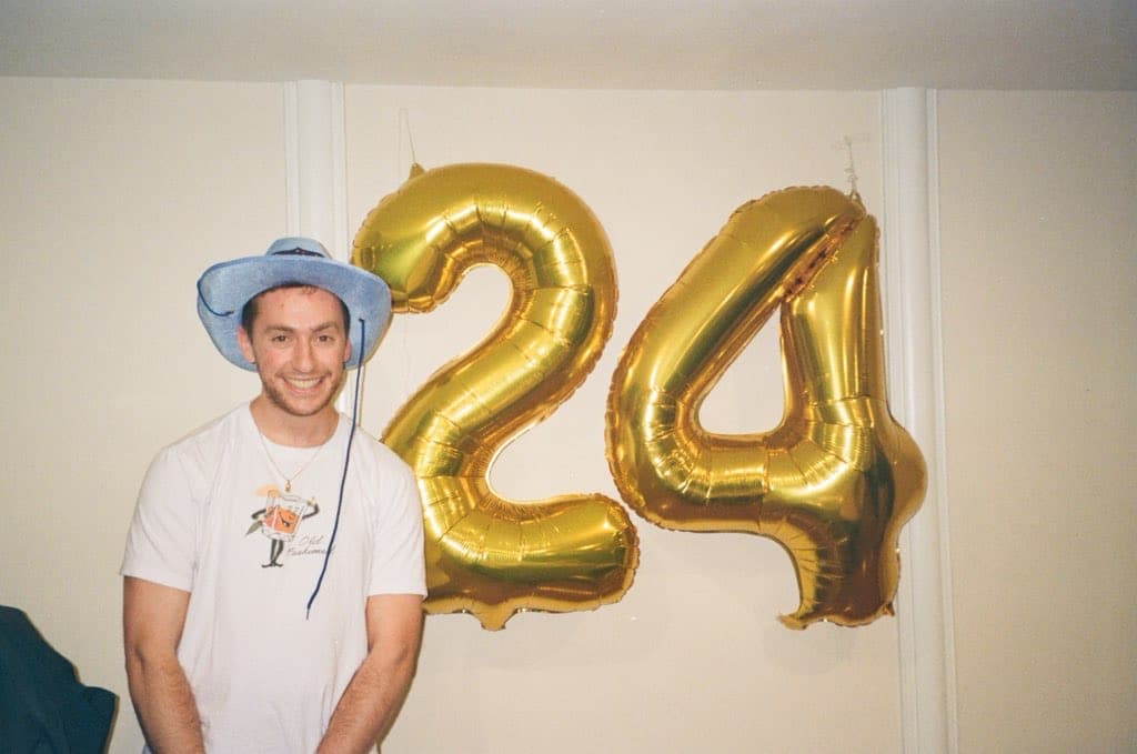 Matt at his 24th birthday.