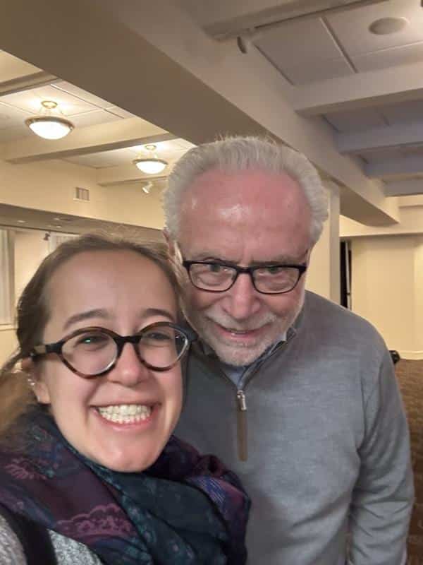 Sophie and Wolf Blitzer.
