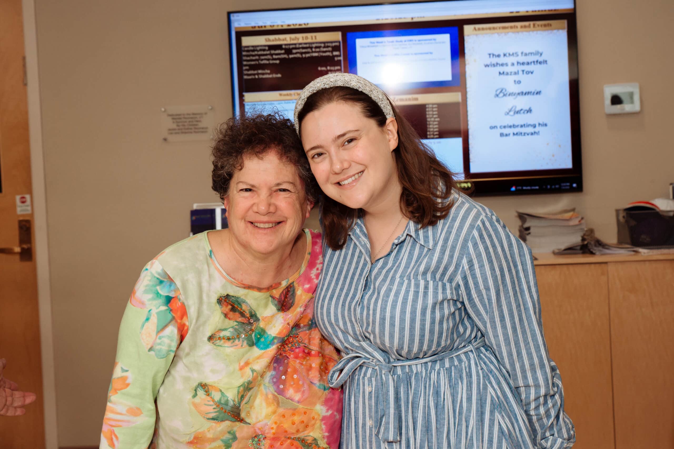Samantha and her grandmother.