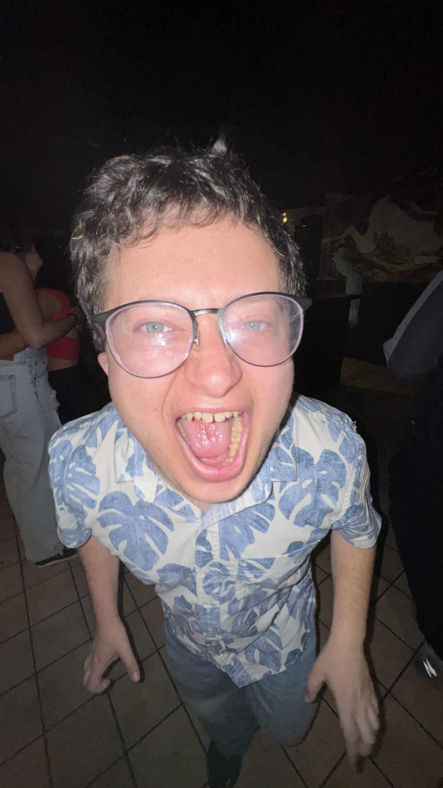 Jeremy yelling. 