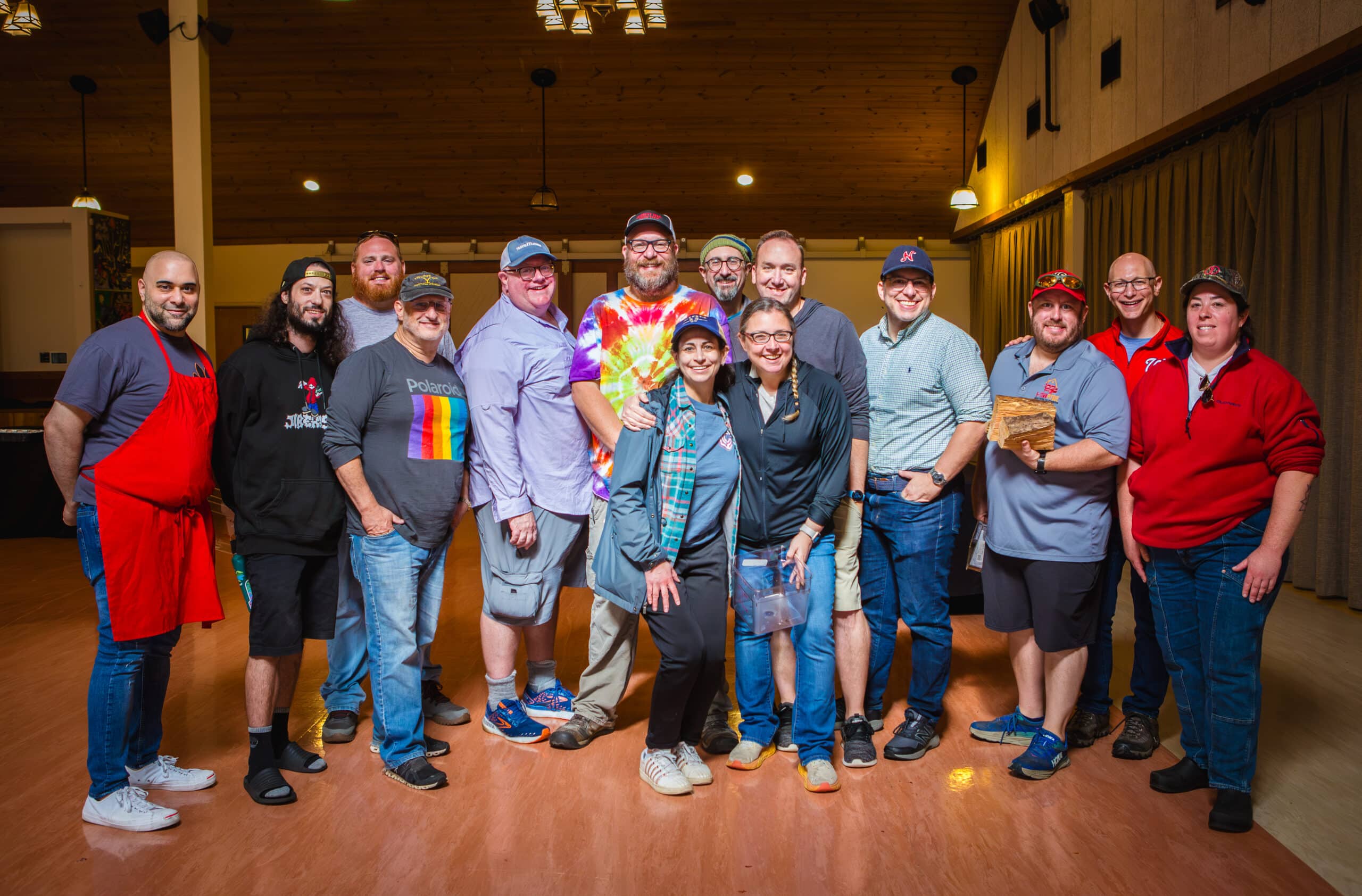 A group photo from 2025's BBQ competition. 