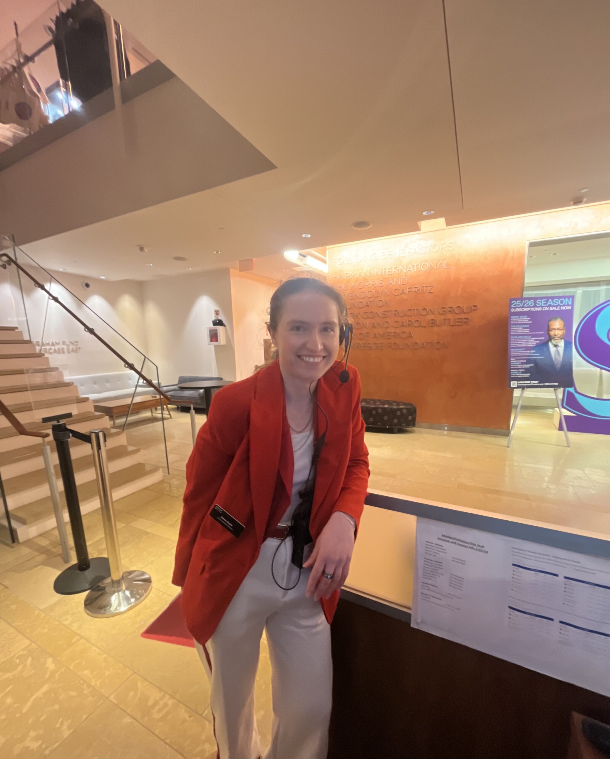 Aimee at Shakespeare Theatre Company.