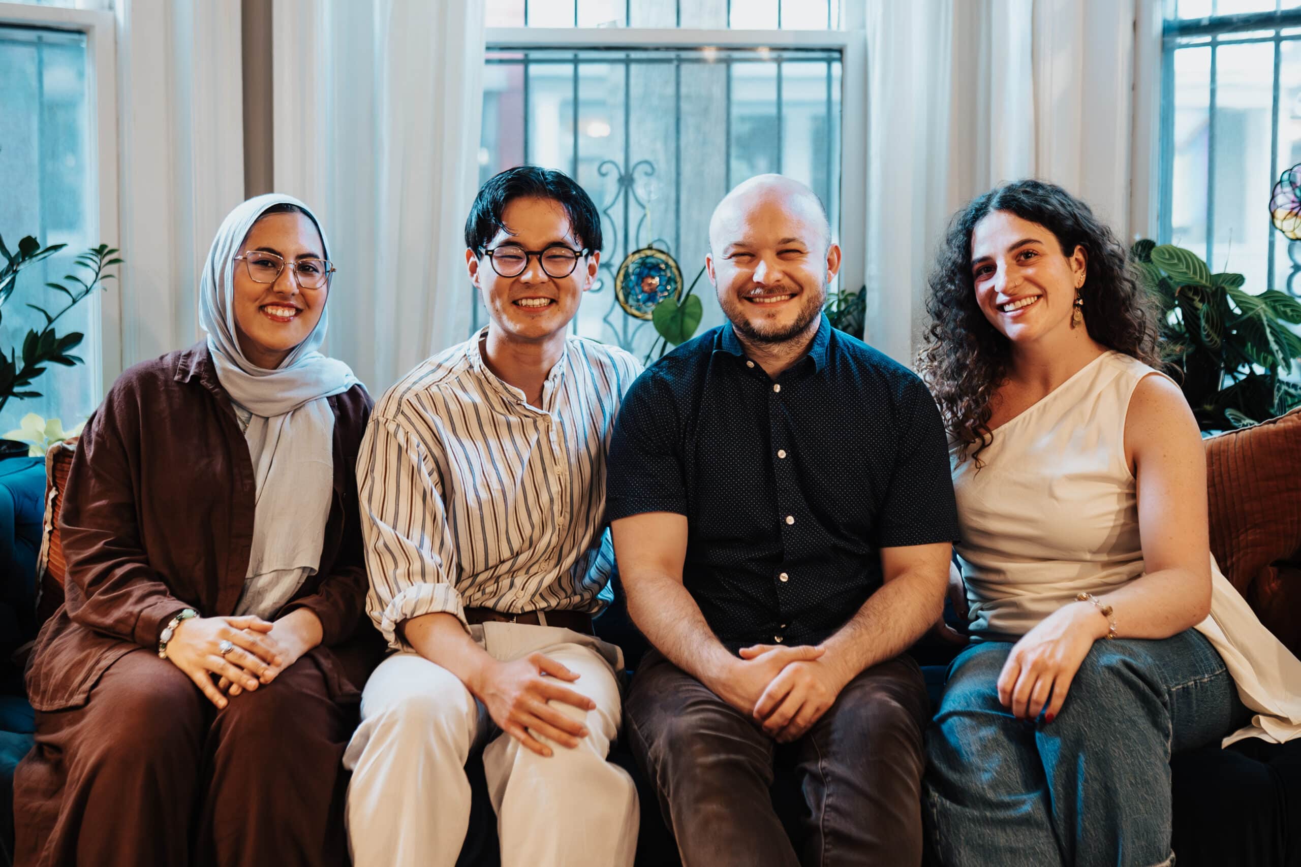 Rachel and the other Abrahamic House fellows.